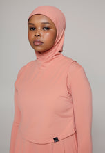 Load image into Gallery viewer, Headcover - Sleeveless - Swim-Hijab top - Salmon
